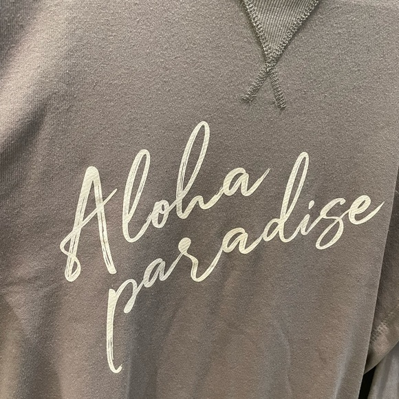 Aloha Paradise reversible sweatshirt - Picture 2 of 6